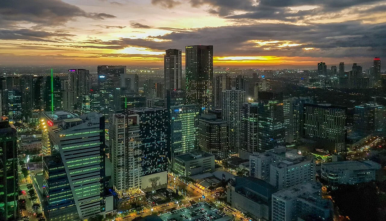 Makati City skyline, Manila