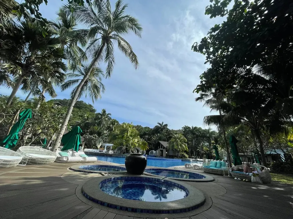 Boracay coast in the afternoon